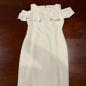White Calvin Klein Dress